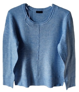 เสื้อสเวตเตอร์ถักแขนยาวแบบสวมหัวสไตล์ลำลองของผู้หญิงเสื้อสเวตเตอร์ถักแบบกำหนดเองสำหรับฤดูใบไม้ร่วงลายผ้าโพลีเอสเตอร์/ ผ้าฝ้าย - Product Image 1