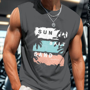 Hot Sale <b>Top</b> Quality Sports Fitness Wear <b>Mesh</b> Tank <b>Top</b> Custom <b>Plus</b> <b>Size</b> Men Sport Tank <b>Tops</b> for Sale - Product Image 6