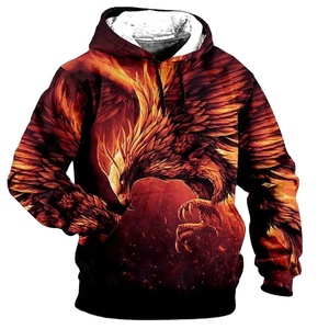 Top Quality Sublimation Printed <b>Men's</b> Hoodies Stylish Breathable Hoodies <b>Men</b> Customize Design Logo Cotton Pullover <b>Hoodie</b> - Product Image 1