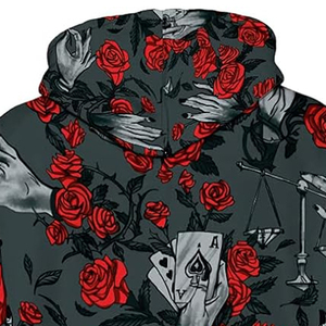 Sweat-shirt à épaules tombantes vintage pour homme, 100% coton, hiver, sur mesure, ODM, streetwear lourd, broderie de lettres - Product Image 4