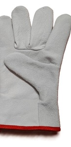 Guantes de conductor de cuero dividido en la espalda-Cierre ajustable - Product Image 4