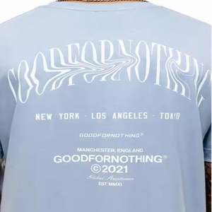 Chemise ajustée oversize à col ras du cou et à manches courtes coupe raglan Signature Performance pour homme 94% coton 6% Spandex Drop Shoulder - Product Image 3