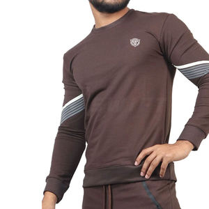 Haute qualité 100% coton hommes hiver sweat personnalisé imprimé solide décontracté Design polaire-fabriqué au Pakistan sweats à capuche - Product Image 4