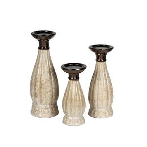 Design classique Design artistique Premium noir et marron en bois artisanat décoratif bougeoir pour mariage et fête - Product Image 6