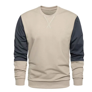 Sudadera con Capucha de Invierno para Hombre, 100% Algodón, Tejido de Felpa, Cómoda, Transpirable, Mangas Completas, Cierre de Cremallera - Product Image 2