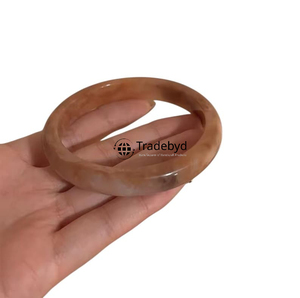 กำไลเรซินลายดอกไม้ทองเหลืองสำหรับทุกเพศคุณภาพระดับพรีเมี่ยมสำหรับเป็นของขวัญในโอกาส - Product Image 4