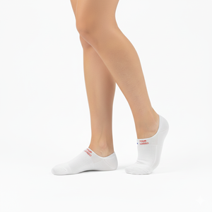 Calcetines personalizados informales antideslizantes de LICRA/Nailon/algodón con estampado invisible para hombre con logotipo OEM verano antibacteriano No Show - Product Image 2