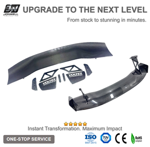 Spoiler Posteriore in Fibra di Carbonio Leggero Stile Vlotex per Honda <span class=keywords><strong>Civic</strong></span> Type R FL5 <span class=keywords><strong>2022</strong></span> e Successivi - Product Image 3