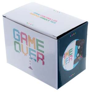 แก้วเซรามิคดีไซน์ 3 มิติ ลายเกมคลาสสิคสมัยใหม่  ความจุ 400 มล.  วัสดุสโตนแวร์  รุ่น ODM สำหรับโอกาสต่างๆ - Product Image 5
