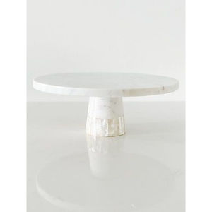 Plato para servir chocolate nácar blanco de Calidad exclusiva, mesa de diseño de lujo, aperitivos decorativos, plato para servir postres - Product Image 2