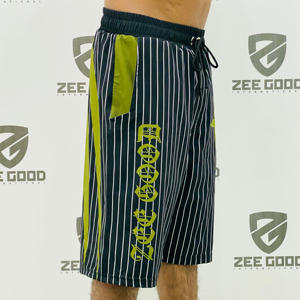 Pantalones cortos para correr de algodón 2025 elegantes para hombre OEM al por mayor 100% de secado rápido, transpirables, cómodos, sólidos, respetuosos con el medio ambiente - Product Image 3