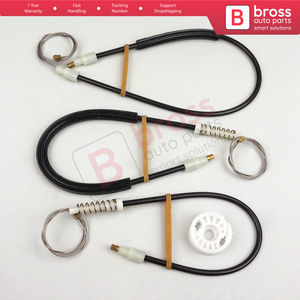 BWR1211 Kit de réparation de lève-vitre avant gauche pour série 5 E60 E61 2003-2010 4/5 porte 51337184383 Bross pièces automobiles - Product Image 5