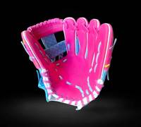 Gants de baseball en cuir de haute qualité pour l'extérieur, sportifs, à doigts entiers, imperméables, pour droitier, couleur et taille personnalisables