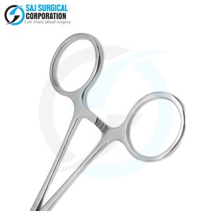 Fórceps de arteria hemostática de acero alemán Premium grado quirúrgico para sujeción de precisión en cirugía general y vascular - Product Image 5