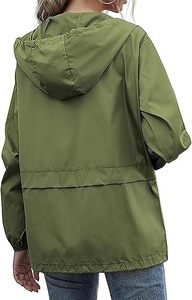 Vente chaude Léger Toile Coupe-Vent Veste Unisexe Imperméable Respirant En Plein Air Randonnée À Capuche Matelassé Écologique - Product Image 2
