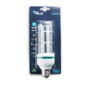 Bombilla forma de maíz, casquillo grande E27, luz cálida/amarilla 6500K, 10W/13W/15W/18W/20W, Don Feliz - Product Image 3