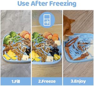 HILIM Pet calming <b>silicone</b> licking <b>mat</b> slow feeder reduces anxiety improves digestion safe dishwasher design non slip - Product Image 4