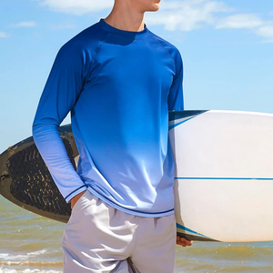 เสื้อยืดคอกลมแขนยาวเข้ารูปกล้ามเนื้อสำหรับผู้ชายเสื้อยืดคอกลมแขนยาวคุณภาพสูงแบบเรียบง่ายเรียบง่าย - Product Image 4