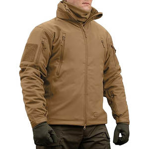 Hommes coupe-vent tactique homme vestes 100% Nylon coupe-vent veste extérieure pour homme grande taille Polyester tactique hommes vestes - Product Image 1