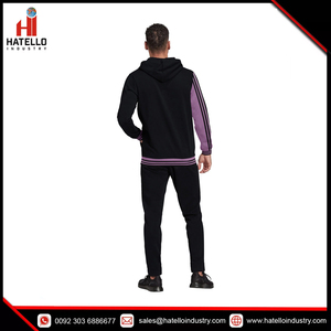 Survêtements en coton pour hommes et adultes Costumes de sport de marque privée Vêtements de sport en gros pour l'entraînement et la salle de sport - Product Image 3