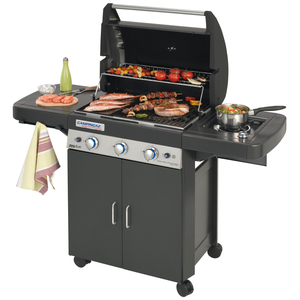 Barbacoa de Gas Doble Serie 3 Classic Ls Plus Dark Cm. 120,5x60x116 H - Product Image 1