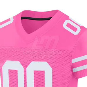 Camiseta de fútbol americano hecha en Pakistán y pantalones cortos sublimados con colores personalizados, camiseta de fútbol americano. - Product Image 5