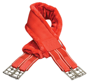 Circunferencia de visón de caballo suave de primera calidad, circunferencia forrada de piel sintética cómoda para caballos sensibles con hebillas fuertes - Product Image 6