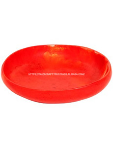 Ensemble de vaisselle écologique pour la décoration de la maison, bols et assiettes en résine en forme de fruits pour l'artisanat et les cadeaux pour la salle à manger - Product Image 3