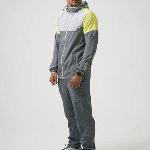 Conjunto Deportivo Ligero y Transpirable de Alta Calidad para Hombre, Chaqueta Cortavientos, Pantalones Deportivos, Traje Deportivo Transpirable de Dos Piezas para Hombre - Product Image 6