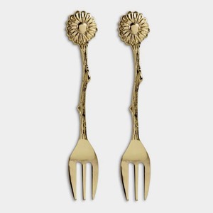 Ensemble de couverts en acier inoxydable argenté New Look avec un design unique, poignée en céramique rotative pour restaurant et maison - Product Image 4