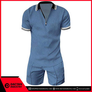 Bas quantité minimale de commande Hommes Ensembles Courts Pas Cher Hommes Respirant Personnalisé Coton Été Ensemble Court Ensemble de Qualité Premium - Product Image 5