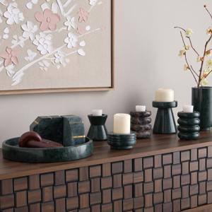 Bougeoir de luxe de style royal, élégant centre de table, accent décoratif époustouflant, décoration romantique et festive pour la maison - Product Image 4