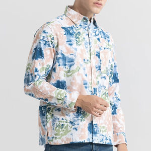 Veste en jean surdimensionnée gaufrée, design déchiré personnalisé, unisexe, style streetwear, 100% coton, vente en gros pour hommes et femmes, essentiel pour l'hiver - Product Image 2