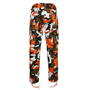 Pantalon en toile camouflage décontracté et tendance pour homme, taille mi-haute, coupe droite, respirant, léger, idéal pour l'été et les activités de plein air, faible MOQ - Product Image 6