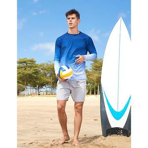 High Quality Training Wear Slim Fit <b>Men</b> <b>Rash</b> <b>Guard</b> <b>Men</b> Clothing Quick Dry Breathable Solid Color <b>Men</b> <b>Rash</b> <b>Guards</b> - Product Image 5