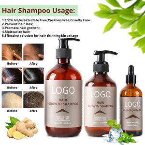 Set Biologico per la Crescita dei Capelli all'Ingrosso, Shampoo e Balsamo Naturale al Miglior Zenzero Vecchio per la Crescita dei Capelli e Contro la Caduta - Product Image 2