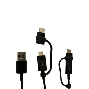 Cavo USB-A a Micro USB Originale Samsung 2-in-1 da 1,5m con Adattatore Type-C, Nuovo per Ricarica e Trasferimento Dati per Telefoni Cellulari - Product Image 2
