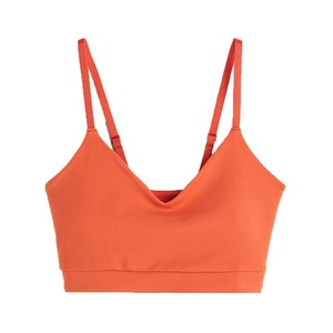 Soutiens-gorge de sport doux hautement extensibles pour femmes Sangle non réglable Yoga Fitness Plus Size Seamless - Product Image 1