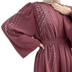 Vêtements islamiques Offre Spéciale à manches longues pour femmes Nouveau modèle Meilleure couleur Abaya pour femmes Vêtements traditionnels musulmans Accessoires - Product Image 4