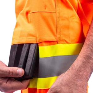 Pantalons cargo droits de travail de haute qualité pour hommes, de marque, en gros, les plus sûrs, écologiques, respirants, lourds, vêtements de sécurité - Product Image 4