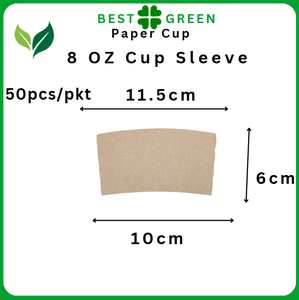 Cốc giấy dùng một lần [đơn/đôi tường] gợn ly 2.5oz / 4oz / 6oz / 7oz / 8oz / 12oz / 16oz tùy chỉnh in ấn - Product Image 6