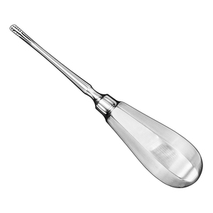 Elevadores dentales de lujo, Set de elevadores rectos y curvados, de acero inoxidable alemán, para Raíces dentales - Product Image 1