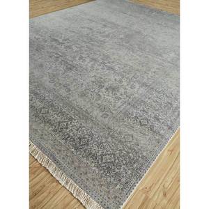 Alfombras de Lana Azul del Lejano Oriente NKR-10, Alfombra de Salón con Patrón de Medallón Anudada a Mano para Decoración de Pasillo Juvenil - Product Image 2