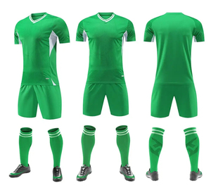 Conjuntos de ropa de fútbol de color degradado, uniforme de fútbol de color personalizado para adultos, conjunto de ropa deportiva fabricada en fábrica con logotipo impreso - Product Image 5