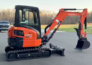 Mini pelle sur chenilles la plus vendue 18KW 3 tonnes U35-4 Kubota Excavator Engine Bearing Pump Digging Machine maintenant disponible à la vente - Product Image 3