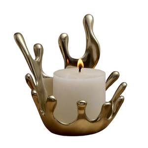 Nueva llegada acabado brillante hermoso diseño candelabro titular mejor para Navidad y bodas Decoración Para con tamaños 10 pulgadas - Product Image 2