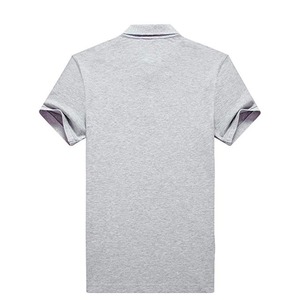 Polos personalizados Unisex 100% algodón al por mayor de manga corta para hombre Camiseta de talla grande transpirable personalizado Logo diseño hombres camiseta - Product Image 3