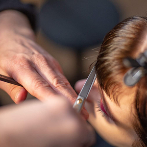 Ciseaux de coiffeur de coupe de cheveux de haute qualité sans finition ciseaux de coiffeur lame tranchante ciseaux de salon de beauté - Product Image 5