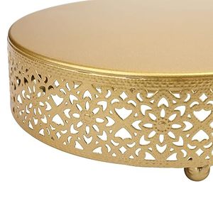 Soporte redondo para chocolate de alambre de latón de calidad superior Soporte para postres de gran tamaño de último diseño al precio más barato - Product Image 2