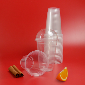 Tasses en plastique PP jetables à paroi unique de 95mm du fabricant vietnamien Capacité de 16 à 24 oz pour les boissons froides au café glacé - Product Image 1